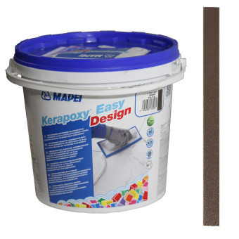 Затирка Mapei Kerapoxy Easy Design №144 шоколад 3 кг