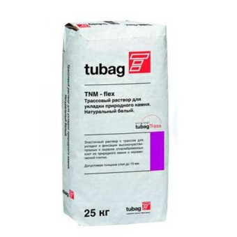 Раствор трассовый Tubag TNM-flex для укладки природного камня 25 кг