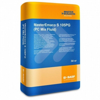 Смесь бетонная BASF MasterEmaco S 105 PG 30 кг Смесь бетонная BASF MasterEmaco S 105 PG 30 кг