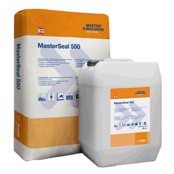 Гидроизоляция двухкомпонентная BASF MasterSeal 550 компонент А 10 л Гидроизоляция двухкомпонентная BASF MasterSeal 550 компонент А 10 л