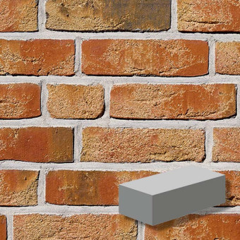 Кирпич клинкерный ROBEN MOORBRAND sandgelb-bunt NF 240x115x71