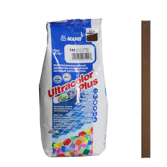 Затирка Mapei Ultracolor Plus №144 шоколад 2 кг