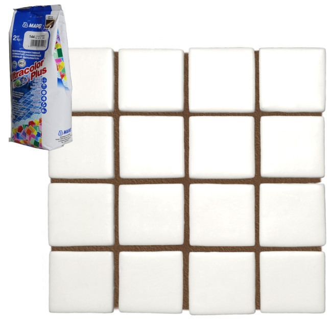 Затирка Mapei Ultracolor Plus №144 шоколад Мапей Ультраколор Плюс фасовка 2 кг купить 