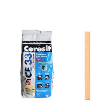 Затирка Ceresit CE 33 Comfort №28 персик 2 кг