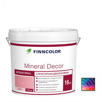 Декоративная штукатурка Finncolor Mineral Decor шуба (1,5 мм) 25 кг