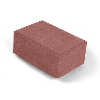 Брусчатка Нобетек 1П8Ф п/п серый цемент красная 210х140х80 мм