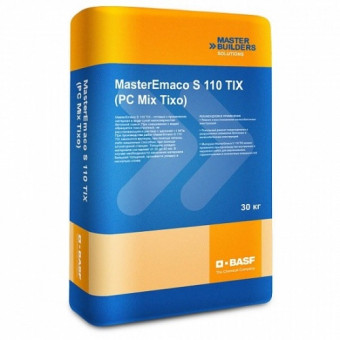 Ремонтная смесь BASF MasterEmaco S 110 TIX 30 кг Ремонтная смесь BASF MasterEmaco S 110 TIX 30 кг