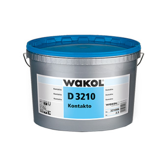 Клей WAKOL D 3210 Kontakto для напольных покрытий и плинтусов 2.5 кг