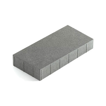 Тротуарная плитка Steingot Прямоугольник Стандарт 600х300 мм Серый толщина 100 мм