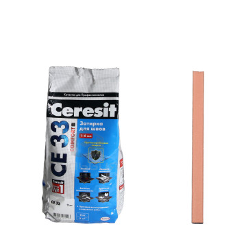 Затирка Ceresit CE 33 Comfort №34 розовая 2 кг