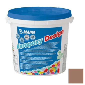 Затирка Mapei Kerapoxy Design №142 коричневая 3 кг Затирка Mapei Kerapoxy Design №142 коричневая 3 кг