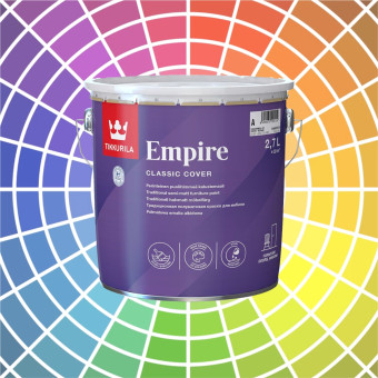 Краска Tikkurila Empire для мебели база А 2.7 л