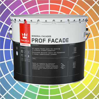 Краска Tikkurila Prof Facade фасадная база А 9 л