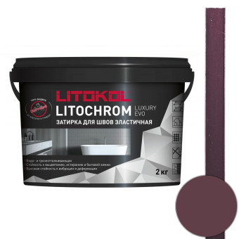 Затирка Litokol Litochrom Luxury EVO LLE.340 красное дерево 2 кг