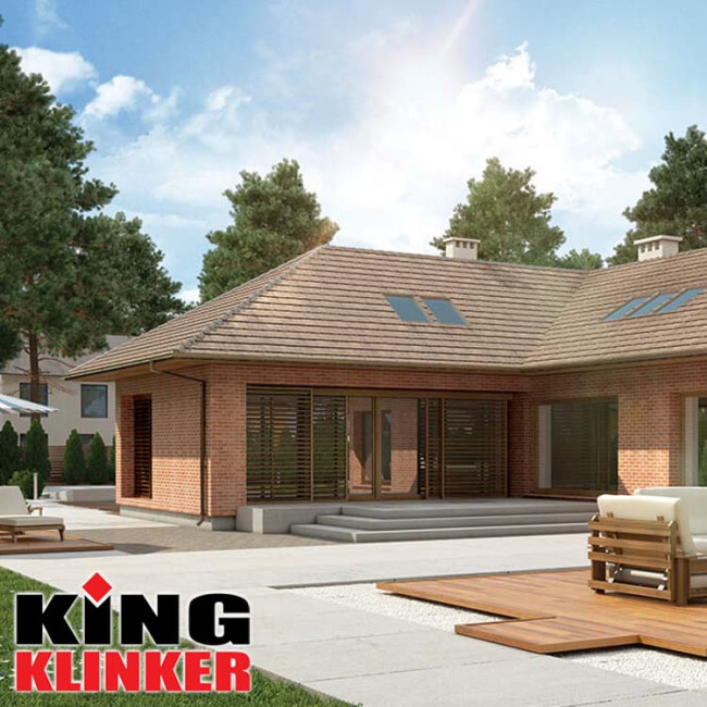 Клинкерная плитка King Klinker Old Castle, NF10, Alhambra sun HF04
