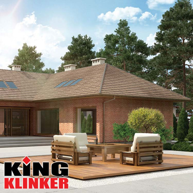 Клинкерная плитка King Klinker Old Castle, NF10, Alhambra sun HF04