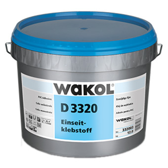 Клей WAKOL D 3320 для ПВХ-покрытий 12 кг