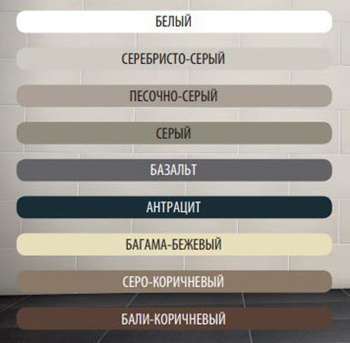Затирка Серебристо Серая Фото