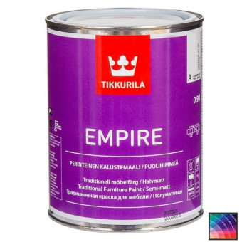 Краска Tikkurila Empire для мебели база С 0,9 л