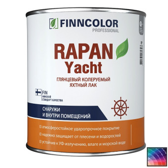 Лак Finncolor Rapan Yacht яхтный 0,9 л Лак Finncolor Rapan Yacht яхтный 0,9 л