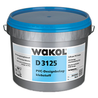 Клей WAKOL D 3125 для дизайнерских ПВХ-покрытий 10 кг