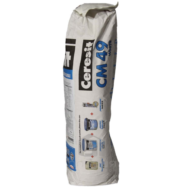 Клей Ceresit CM 49 Premium Flexible для плитки белый 20 кг