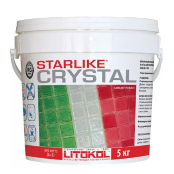 Затирка эпоксидная Litokol Starlike C.350 Crystal 5 кг Затирка эпоксидная Litokol Starlike C.350 Crystal 5 кг