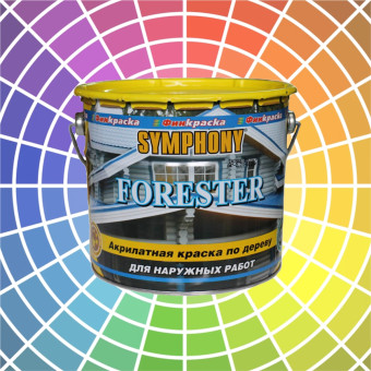 Краска SYMPHONY Forester фасадная база С 2.7 л