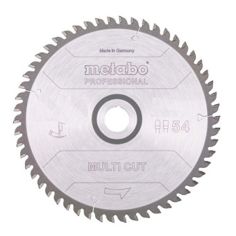 Диск пильный по дереву Metabo Multi Cut Professional 190x1.8х20 мм Z54 (арт. 628076000)