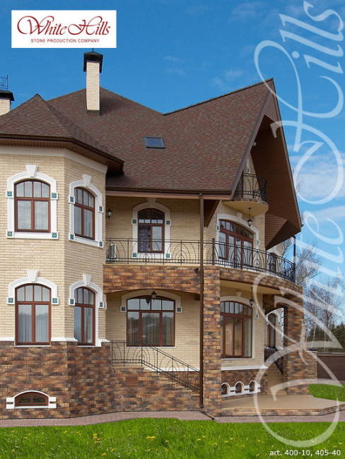 Облицовочная плитка White Hills Йоркшир 405-40 под камень