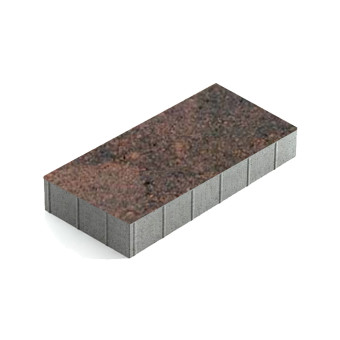 Тротуарная плитка Steingot Плита 600х300 мм Color Mix Тигр толщина 100 мм