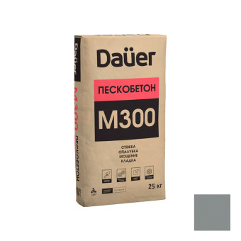 Сухая смесь Dauer  М-300 пескобетон 25 кг
