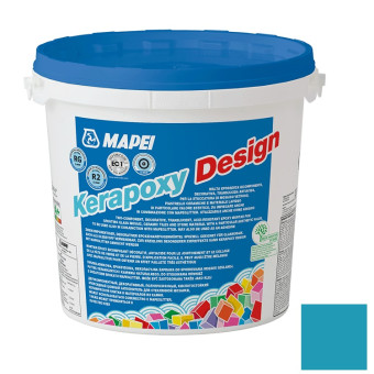Затирка Mapei Kerapoxy Design №173 синий океан 3 кг Затирка Mapei Kerapoxy Design №173 синий океан 3 кг