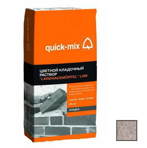 Кладочный раствор Quick-mix LHM Landhausmortel be бежево-белый 25 кг