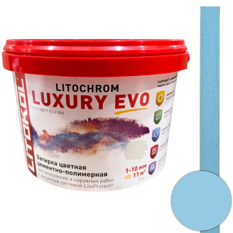Затирка Litokol Litochrom Luxury EVO LLE.370 небесно-голубая 2 кг