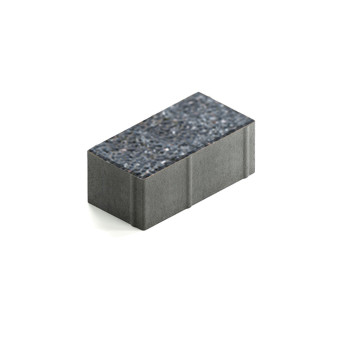 Тротуарная плитка Steingot Прямоугольник 200х100 мм Granit Premium Ombra толщина 80 мм
