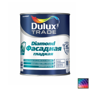 Краска Dulux Trade Diamond фасадная гладкая база BM 2,4 л