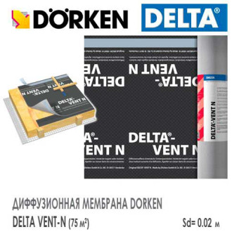Диффузионная мембрана Dorken Delta Vent N Диффузионная мембрана Dorken Delta Vent N