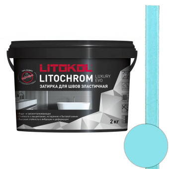 Затирка Litokol Litochrom Luxury EVO LLE.375 турмалин 2 кг