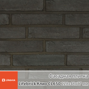 Декоративная фасадная плитка Lifebrick Клио CL650