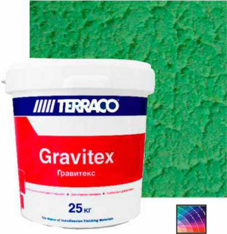 Декоративная штукатурка TERRACO Gravitex Standart "шагрень" 25 кг Декоративная штукатурка TERRACO Gravitex Standart "шагрень" 25 кг