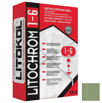 Затирка Litokol Litochrom 1-6 C.610 гиада 25 кг Затирка Litokol Litochrom 1-6 C.610 гиада 25 кг