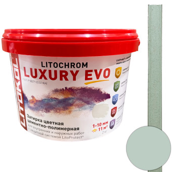 Затирка Litokol Litochrom Luxury EVO LLE.380 светло-зелёная 2 кг
