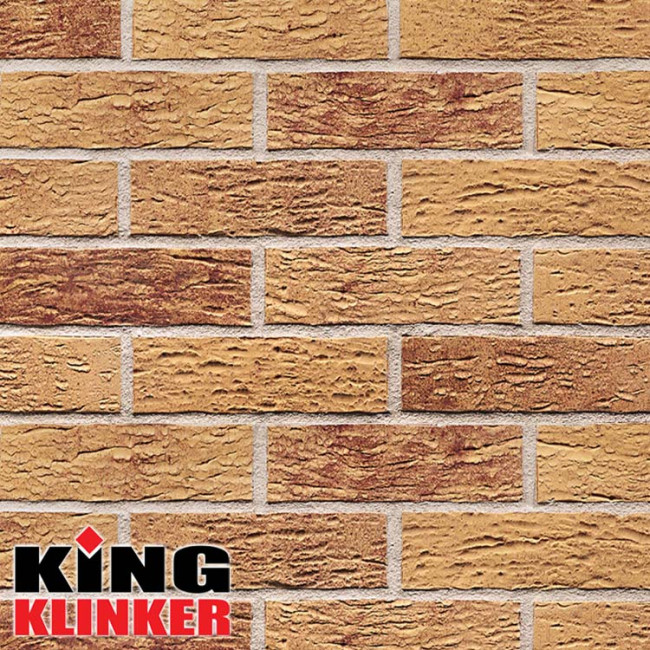 Польская клинкерная плитка King Klinker Old Castle, NF10, Amber sea HF13