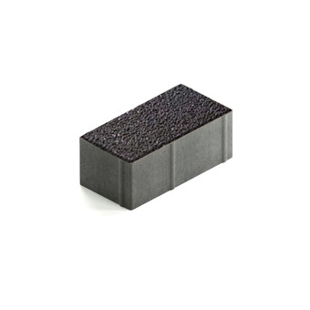 Тротуарная плитка Steingot Прямоугольник 200х100 мм Granit Premium Stella Nero толщина 80 мм