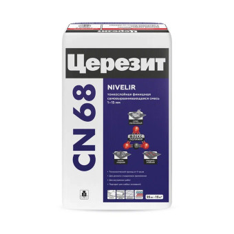 Смесь Ceresit CN 68 самовыравнивающая 25 кг