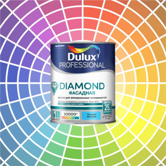 Краска Dulux Diamond Фасадная база BC 0.9 л