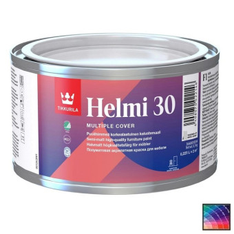 Краска Tikkurila Helmi 30 для мебели база А 0,225 л Краска Tikkurila Helmi 30 для мебели база А 0,225 л