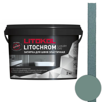 Затирка Litokol Litochrom Luxury EVO LLE.385 нефрит 2 кг