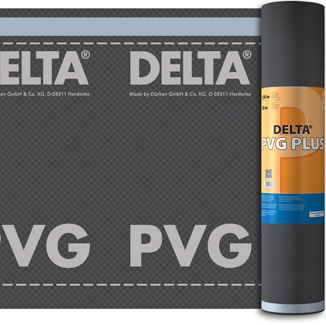 Пленка гидро-пароизоляционная Dorken Delta-PVG Plus 1,5x50 м